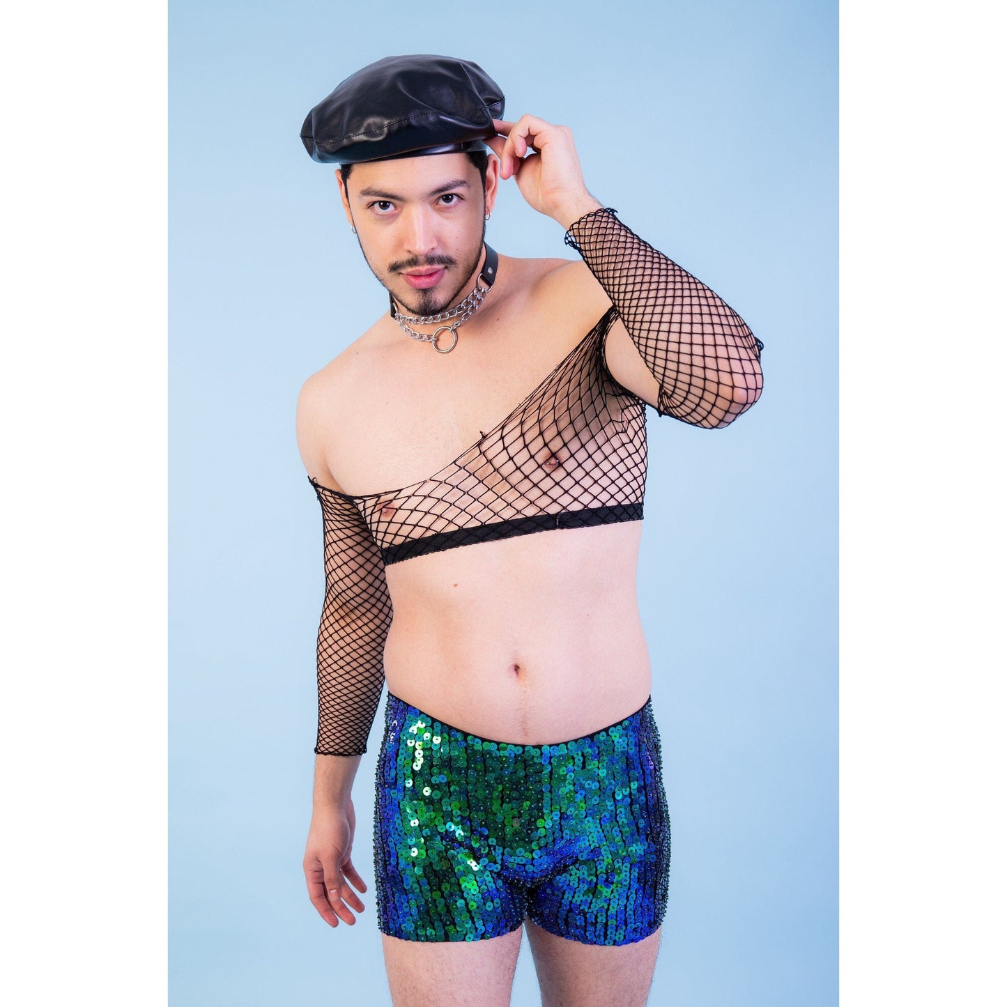Mermaid Unisex Sequin Shorts