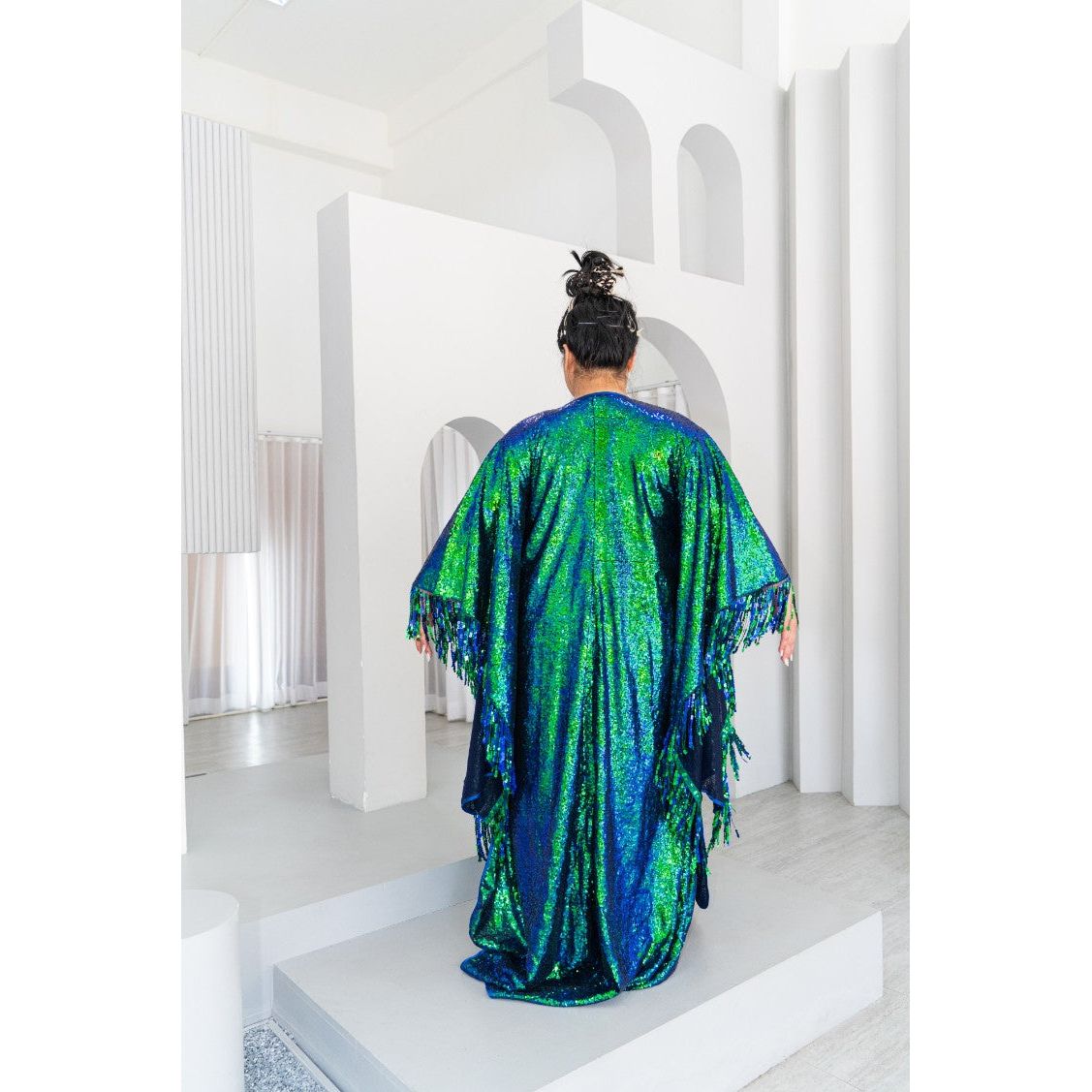 Long Sequin Kimono | Mermaid | Lady Jane Sequins Long Sequin Kimono | Mermaid | Lady Jane Sequins