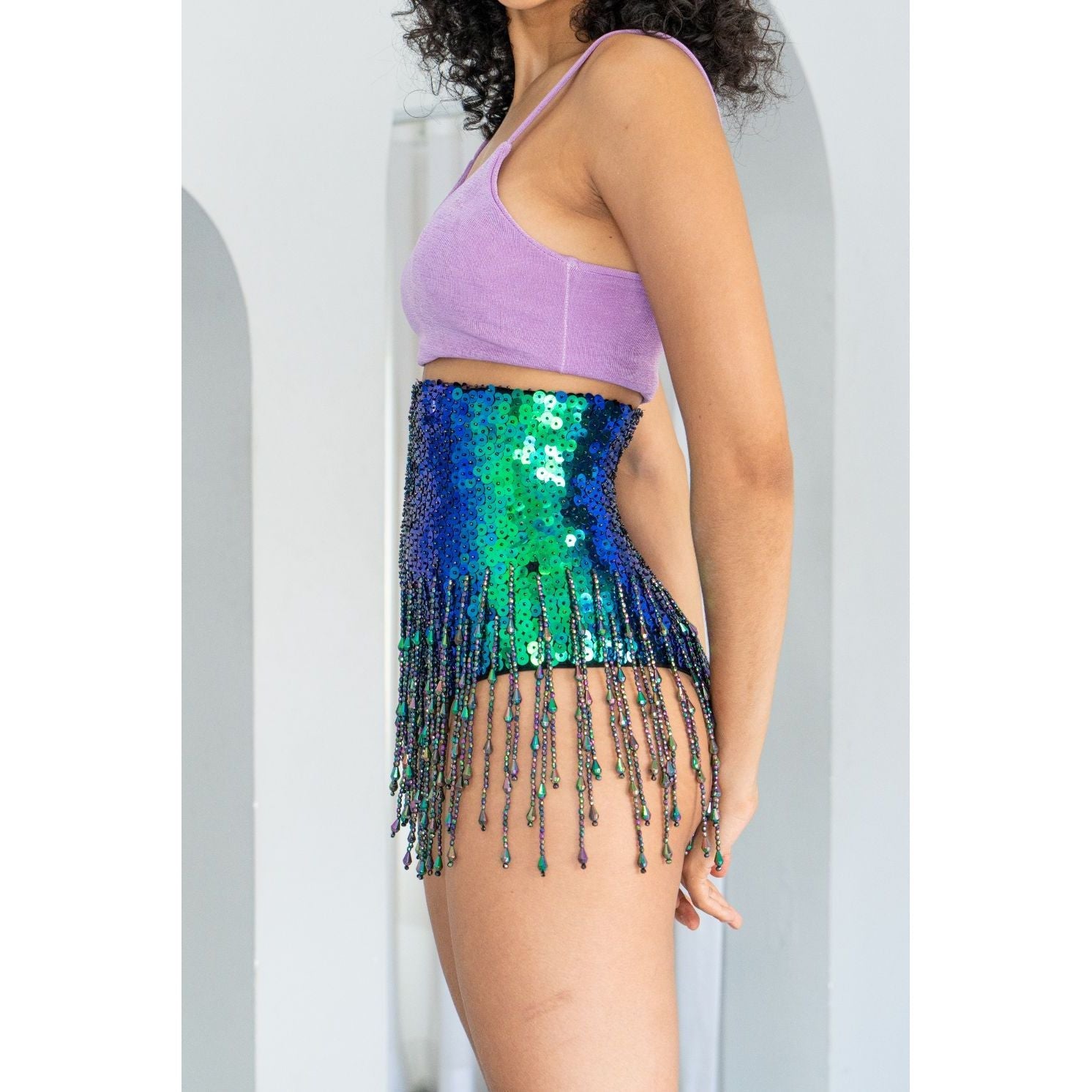 Mermaid 2025 sequin shorts