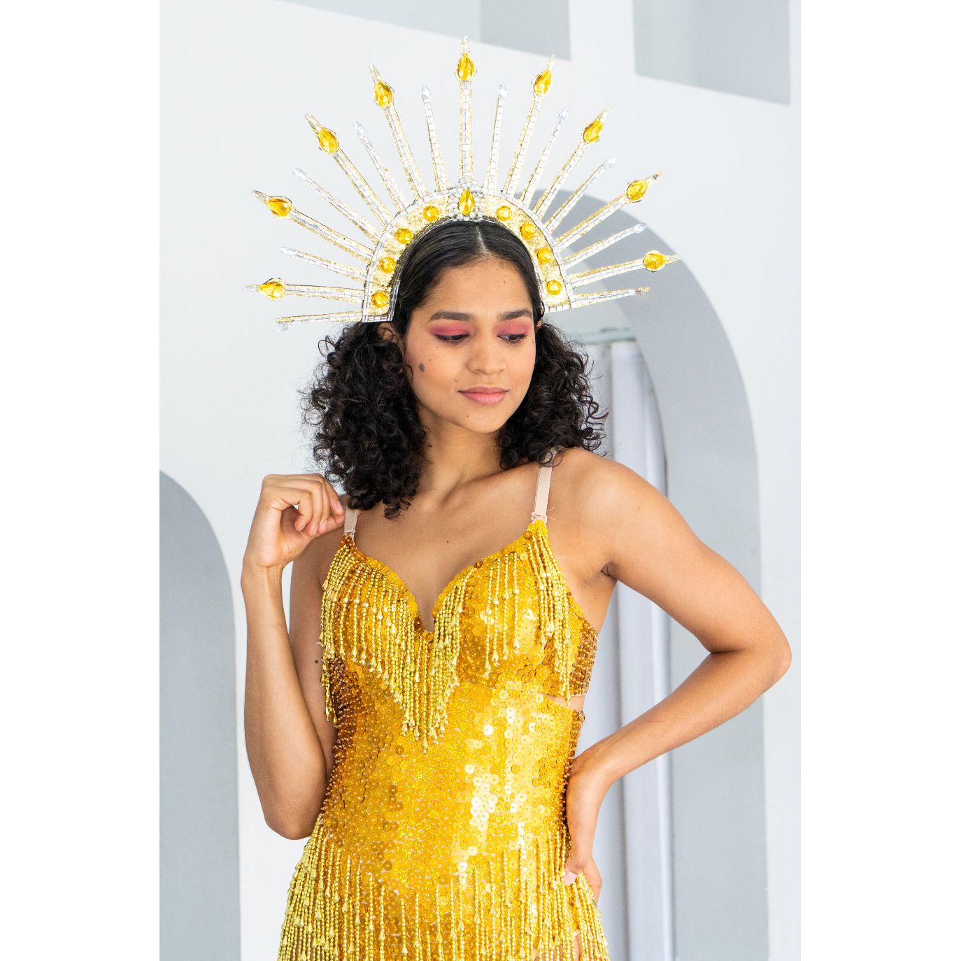 Sequin Bodysuit | Thong | Gold | Lady Jane Sequins Sequin Bodysuit | Thong | Gold | Lady Jane Sequins