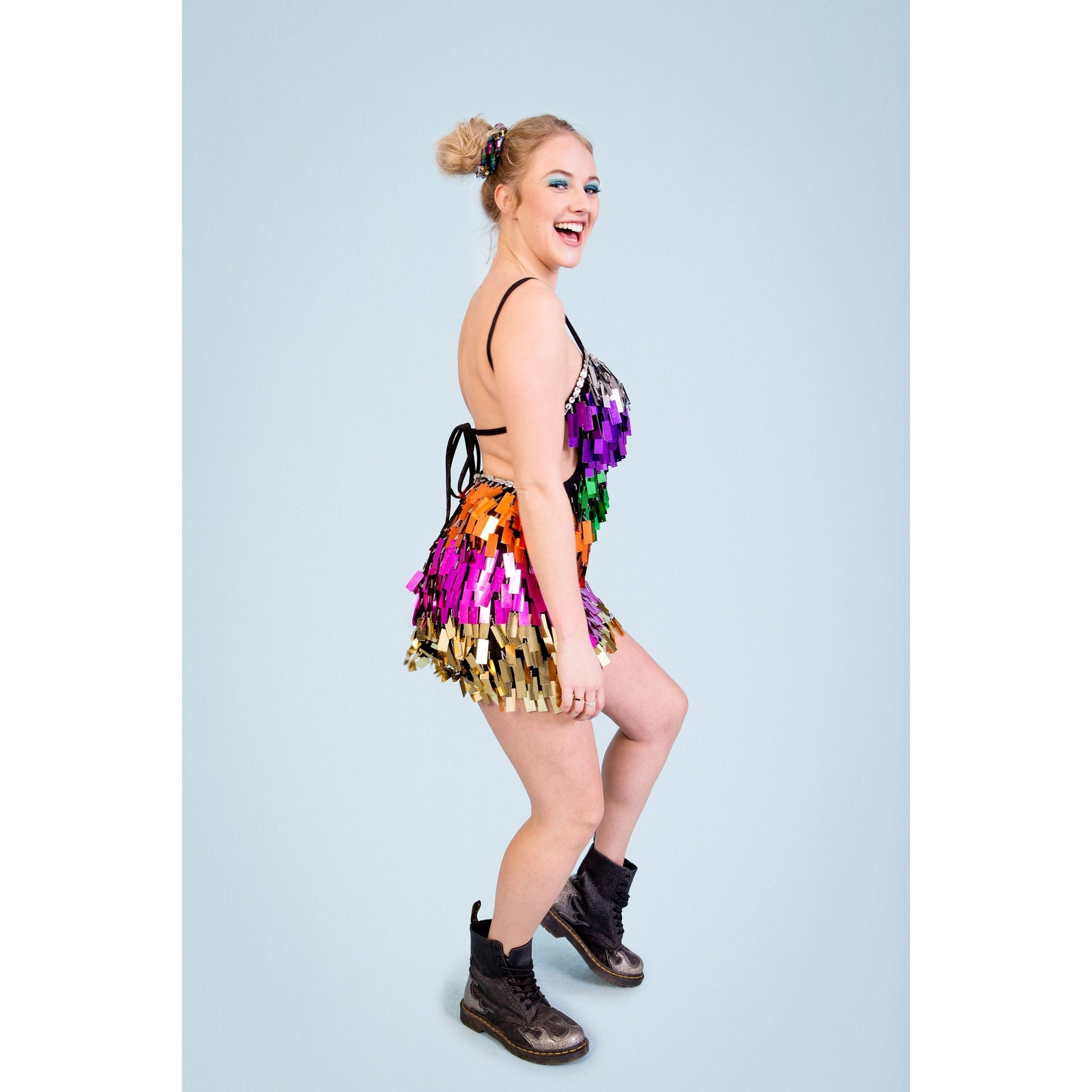 Sequin Dress | Rainbow | Lady Jane Sequins Sequin Dress | Rainbow | Lady Jane Sequins