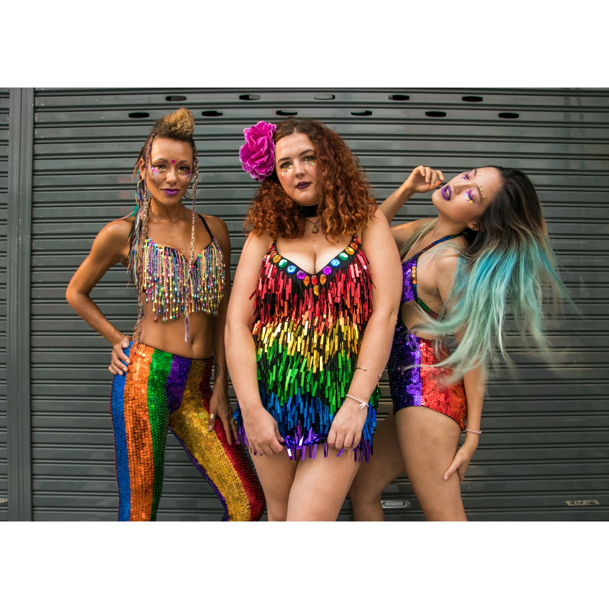 club l rainbow sequin dress club l rainbow sequin dress
