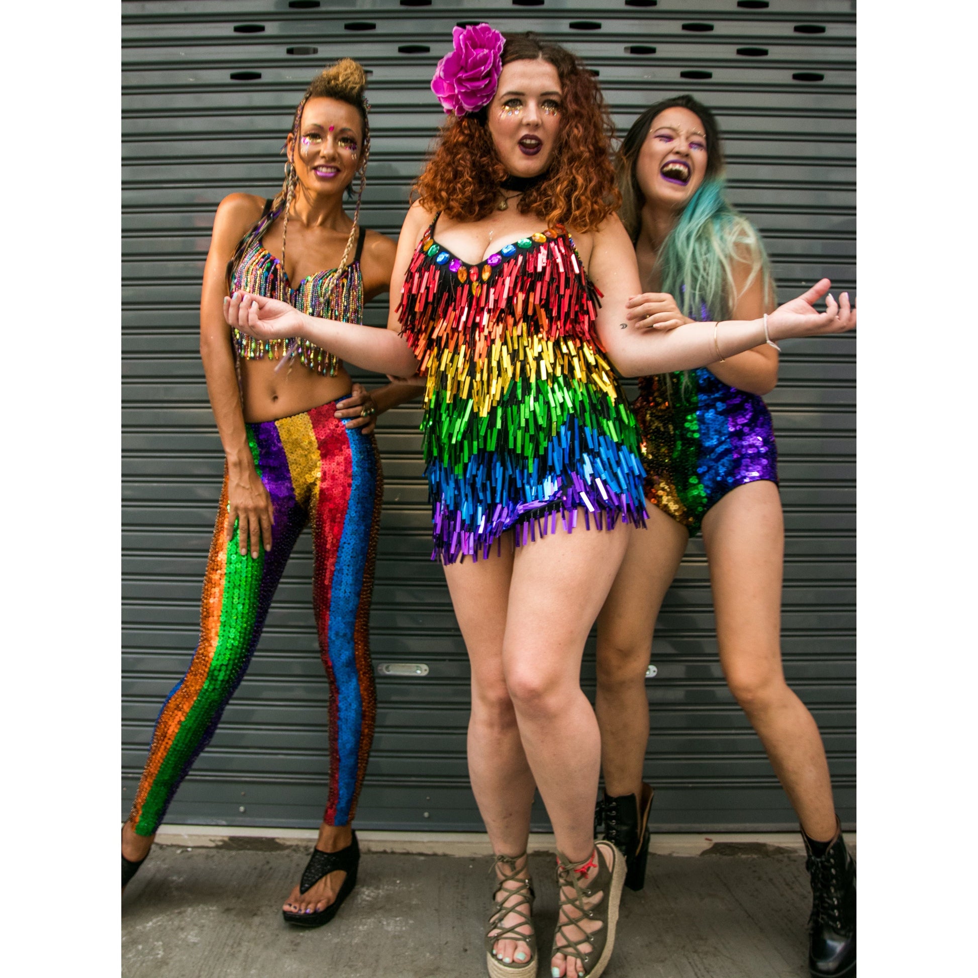 Sequin Dress | Rainbow | Lady Jane Sequins Sequin Dress | Rainbow | Lady Jane Sequins