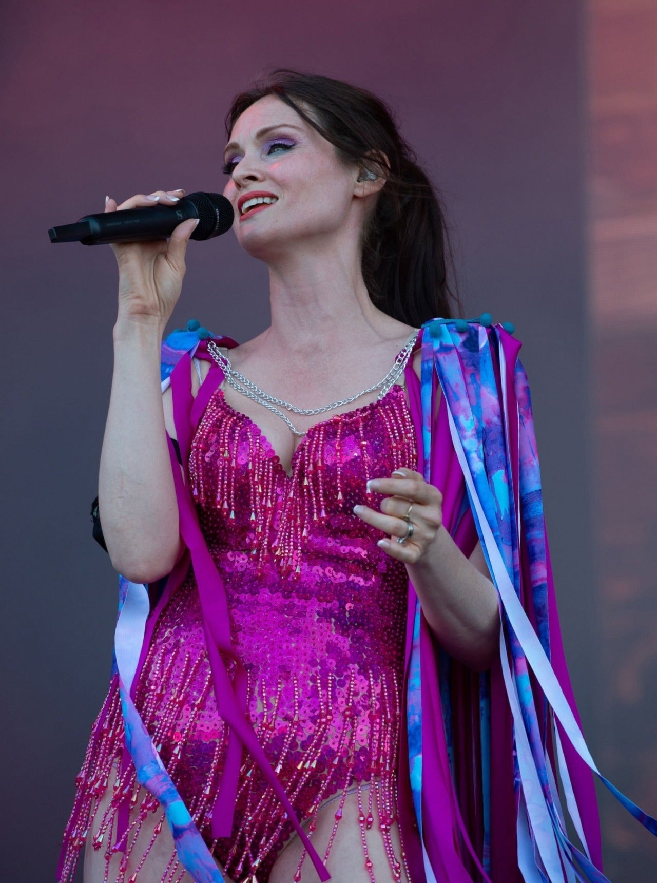 Sophie Ellis Bexter performing at Isle of Wight